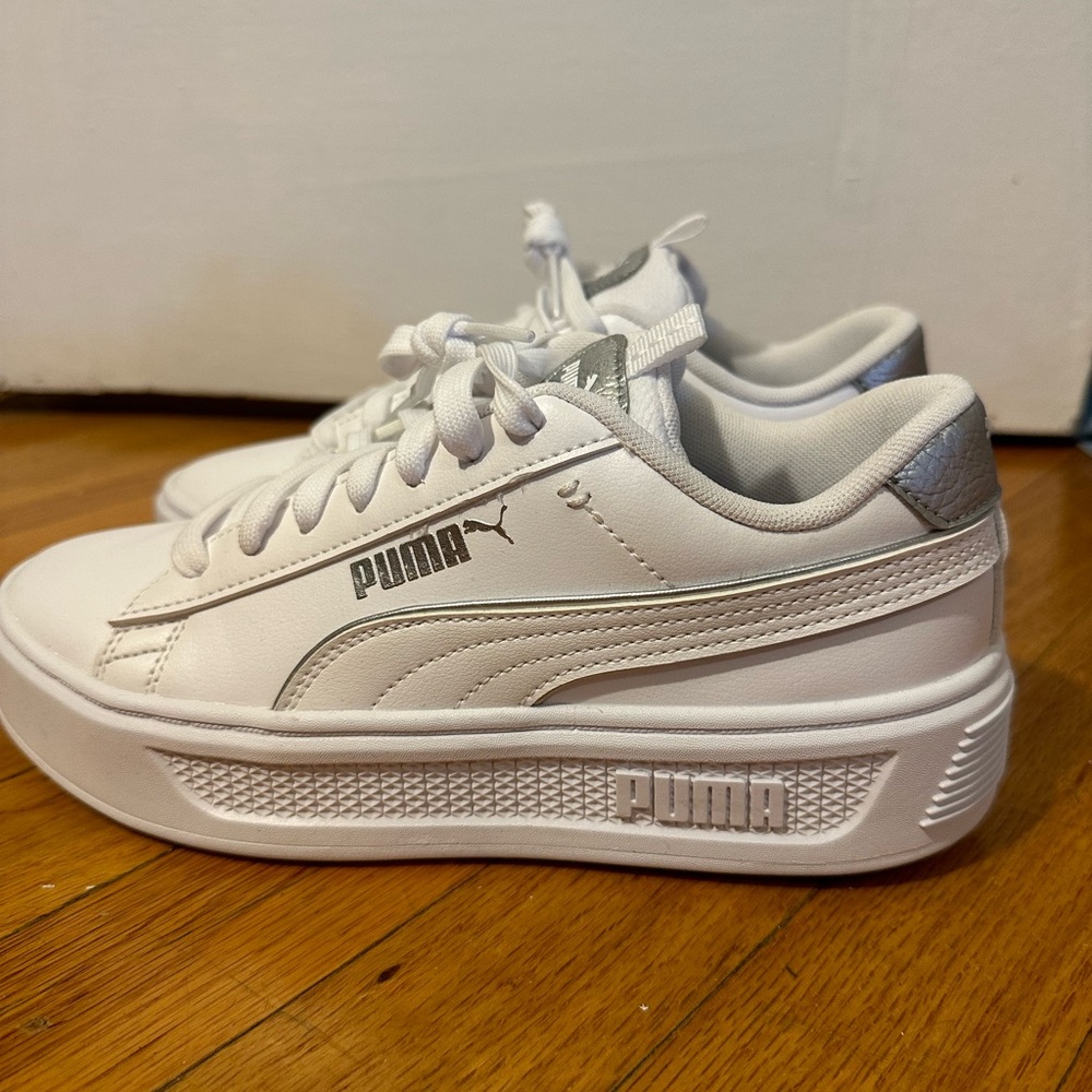 White Puma Sneakers